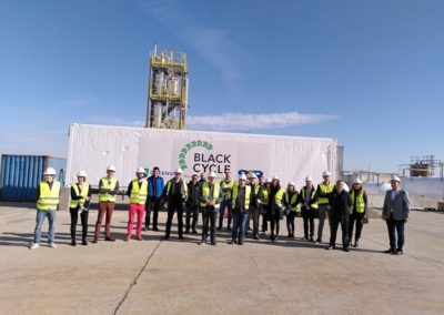 The BLACKCYCLE consortium brings together for a 2-day seminar at the beginning of March in Zaragoza
