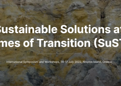 International Symposium and Worskhops: Sunstainable Solutions at Times of Transition (SuST)