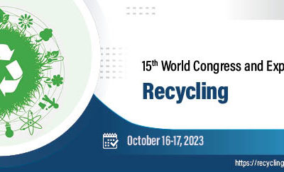 15th World Congress and Expo on Recycling – October 16-17, 2023