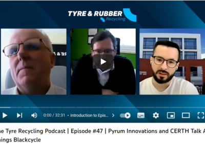 Discover the second BlackCycle podcast on Tyre and Rubber Recycling