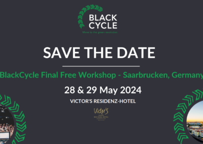 BLACKCYCLE FINAL WORKSHOP: 28 & 29 May 2024 in Germany